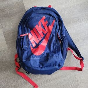 Nike Blue and Red Men's Backpack